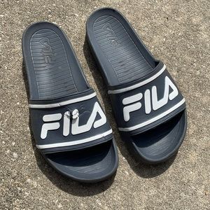 Women's FILA Slides size 10